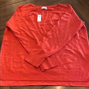 NWT Burnt Orange Lightweight Sweater